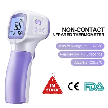 

CEM Thermometer Infrared Non-contact High Precision 0.5 Second Fast Response Temperature Measurement Tool CE-Certification