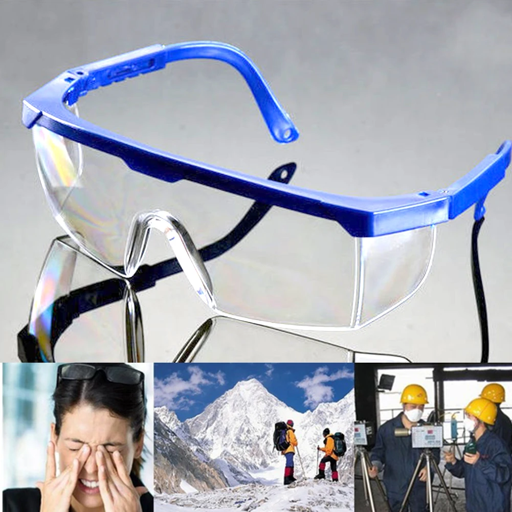 3M защитные ударопрочные очки, защитные очки с синей каймой, анти-ветер, анти-песочные очки, уличные очки для кемпинга