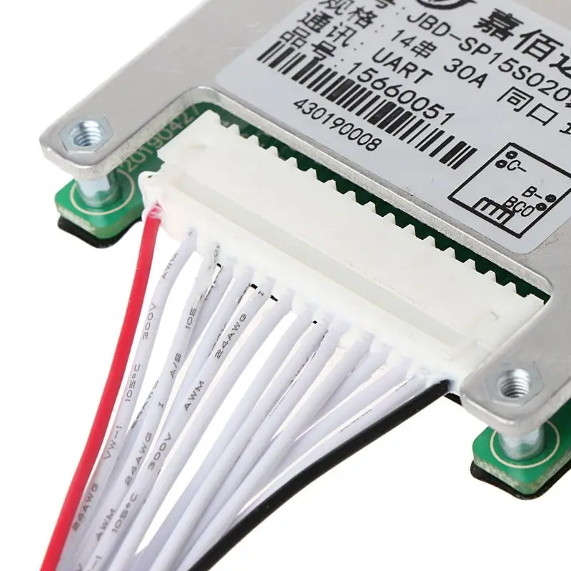  Lithium-Batterie Schutz Bord Mit Bluetooth 14S BMS PCB Mobile Statische Strom Intelligente 48V Komp
