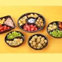 Disposable 5 Compartment Food Storage Containers 2