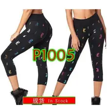 Новое поступление женские трикотажные хлопковые брюки Одежда для бега брюки леггинсы капри узкие Капри Леггинсы P1005