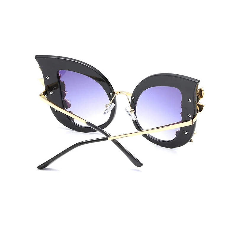 Солнечные очки кошачий глаз с зеркальными линзами SS057|brand cat eye sunglasses|cat sunglassescat