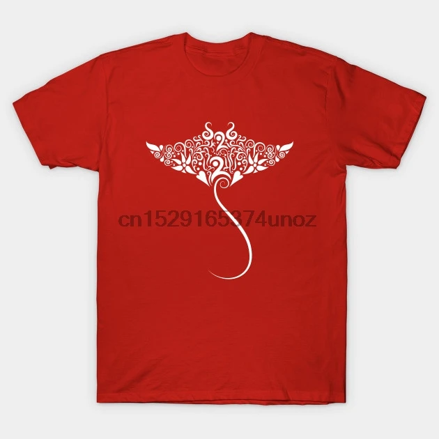Men t-shirt Stingray pattern tshirt Women t shirt | Мужская одежда