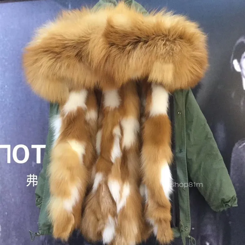 Army Green Fox Liner Beautiful Fully Fox Casual Wear MR MRS