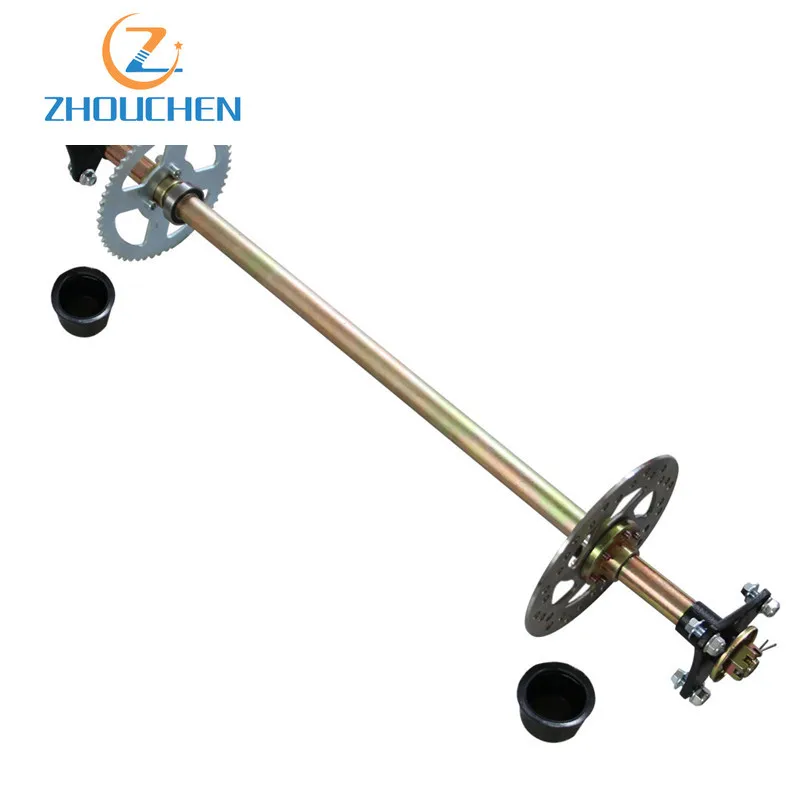 Go Kart задний мост в сборе комплект+ " колеса ступицы для мини дети ATV QUAD Багги