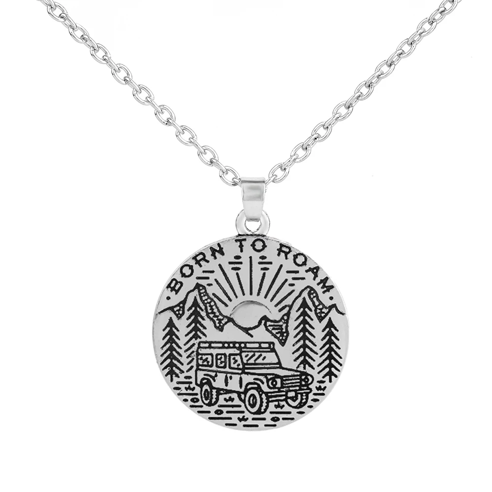 Ожерелье с подвеской Skyrim модное серебристое золотое ожерелье надписью Born To Roma &amp