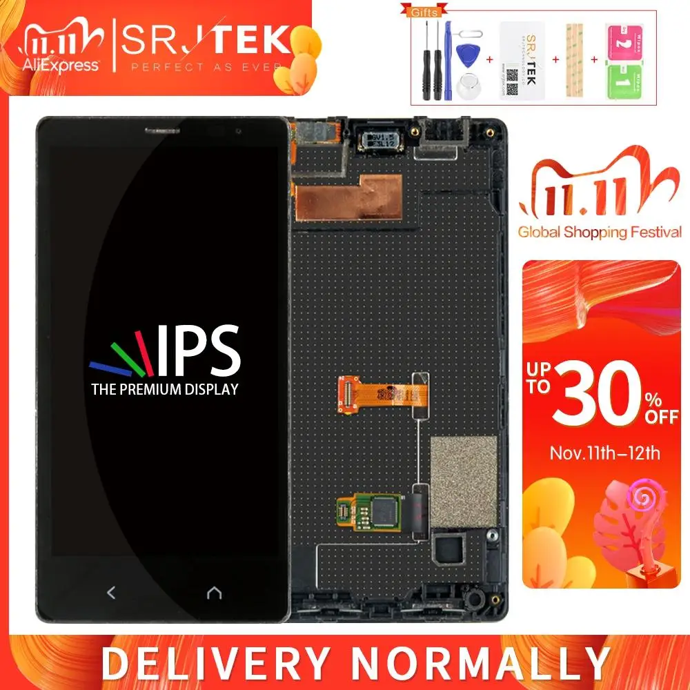 Экран для Nokia X2 с двумя Sim-картами X2DS стандартный ЖК-дисплей Матрица + сенсорный