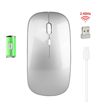 

2.4GHz Wireless Bluetooth Mouse For Notebook Business Office Usb Charge 1600dpi Photoelectric Resolution Mute Click M80