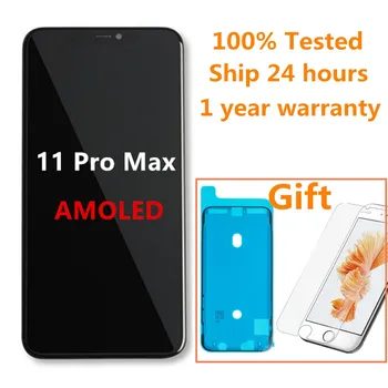 

Original Quality Screen LCD for iPhone 11 Pro Max with 3D Touch Screen Digitizer Assembly AMOLED Screen Replacement Black