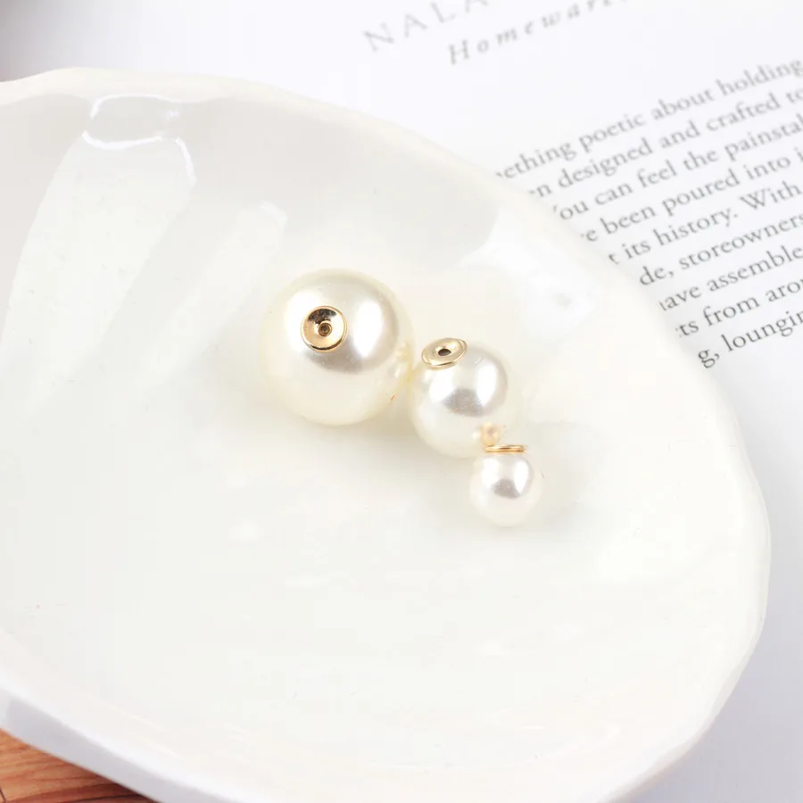 

5pcs bracelet pendientes DIY jewelry materials manual earring accessories pearl plug earring studs ear plug earplugs necklace