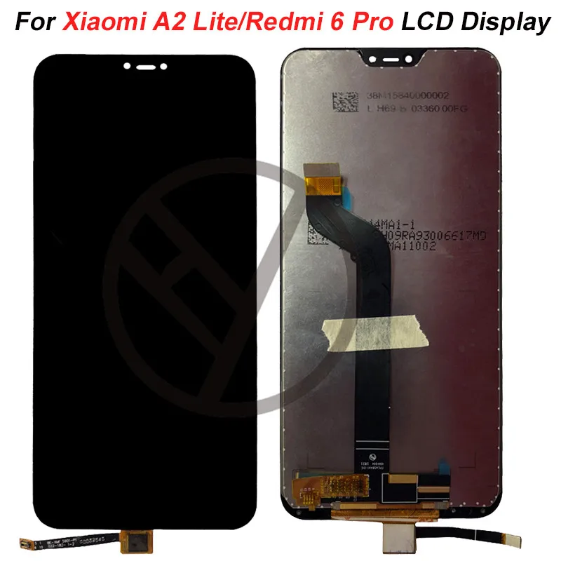 

5.84" AAA Quality LCD+Frame For Xiaomi Mi A2 Lite LCD Display+Touch Screen Digitizer Assembly For Xiaomi Redmi 6 Pro LCD Replace