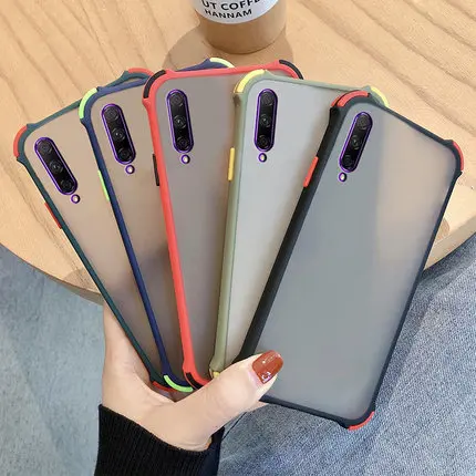 Чехол для Huawei Y5P Y6P Y7P Y8P жесткий поликарбонатный Прозрачный матовый