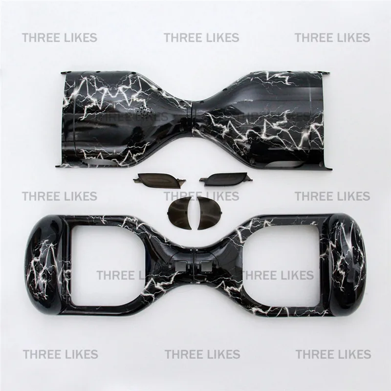 

DIY Lightning Scrawl 6.5 Inches Smart Self Balancing 2 Wheels Standing Electric Scooter Hoverboard Case Outer Shell Replacement