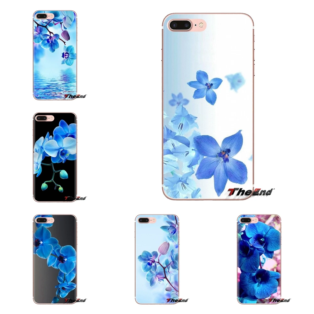 Для Xiaomi Mi3 samsung A10 A30 A40 A50 A60 A70 Galaxy S2 Note 2 большое ядро Prime голубая Орхидея Цветочный