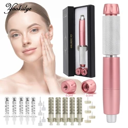 2 In 1 Hyaluron Pen Hyaluronic Acid High Pressurized Injection Gun for Anti Wrinkle Lip Lifting Filler with Ampoule Tatoo Head