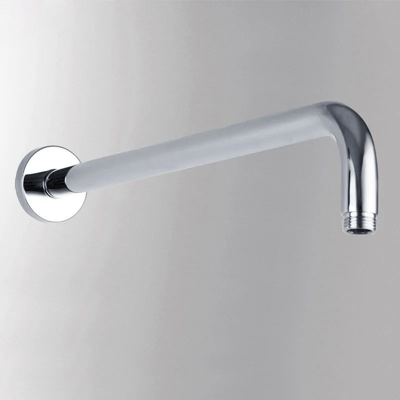 Shower Arm 4 Vidric круглый квадратной формы из нержавеющей стали Ультратонкий насадка для душа с эффектом головка 12/10/8/6/4 дюйма аксессуары для ванной и душа хромированный кран - Цвет: Shower Arm 4