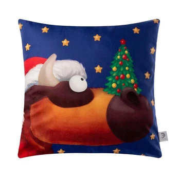 

Pillow cover Ethel "New Year" 40x40 cm, polyester 100%, velor 4676792