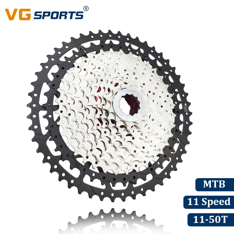 

VG Sports Mountain Bike MTB 11 Speed Cassette 11 Velocidade 11S 50T Bicycle Parts Cassete Freewheel Sprocket Ultralight Shimano
