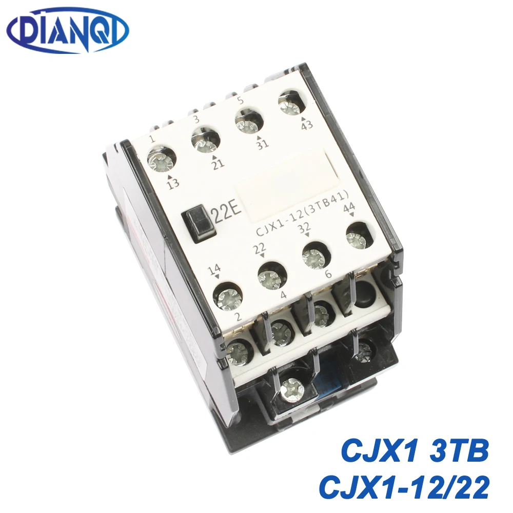 CJX1 3TB CJX1-12/22 3tb41-220v Контактор ac 220V AC 12A 50 Гц/60 Гц оригинал | Обустройство дома