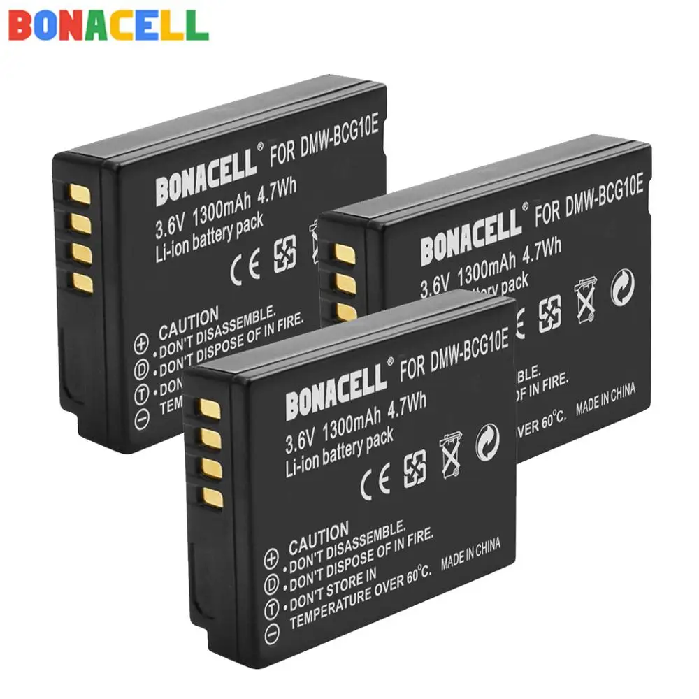 Перезаряжаемая батарея Bonacell 1.3Ah BCG10E для телефона|Цифровые аккумуляторы| |