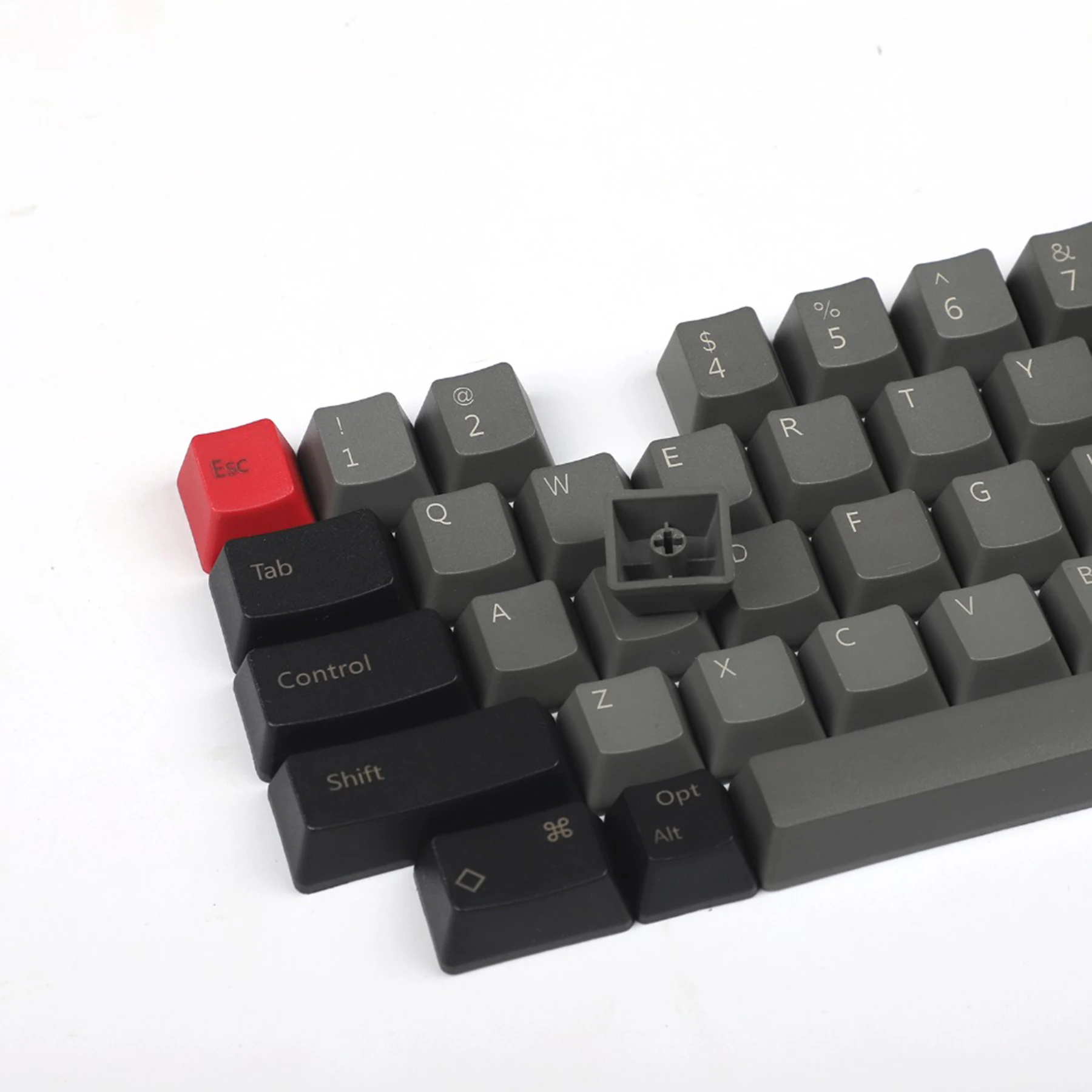 Oem Cereja Perfil Keycap Layout Hhkb Top Impresso Keyconjunto Pbt em Branco Ajuste para Teclado Mecânico mx Diy - Imagem 2
