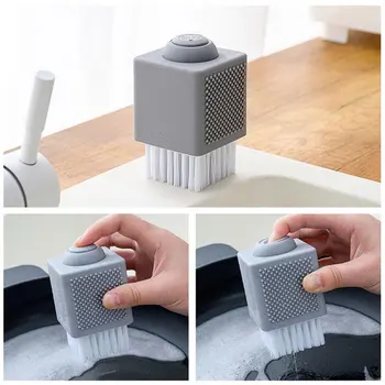

Multifunction Cleaning Brush Automatic Soap Dispensing Dishwashing Liquid Kitchen Tool