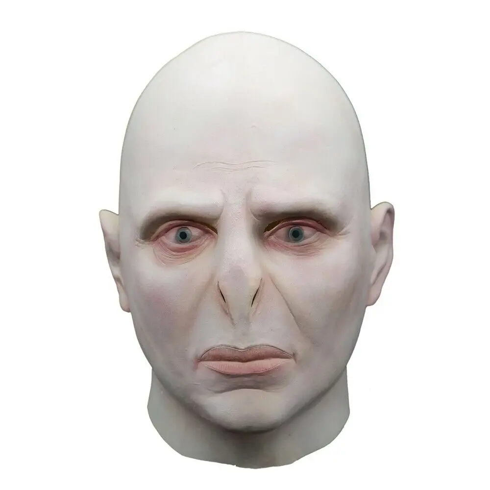Лорд Маска «Вольдеморт» маска для косплея босс Латекс Ужасный страшный маски Terrorizer Хеллоуин маска, костюм, реквизит Для мужчин