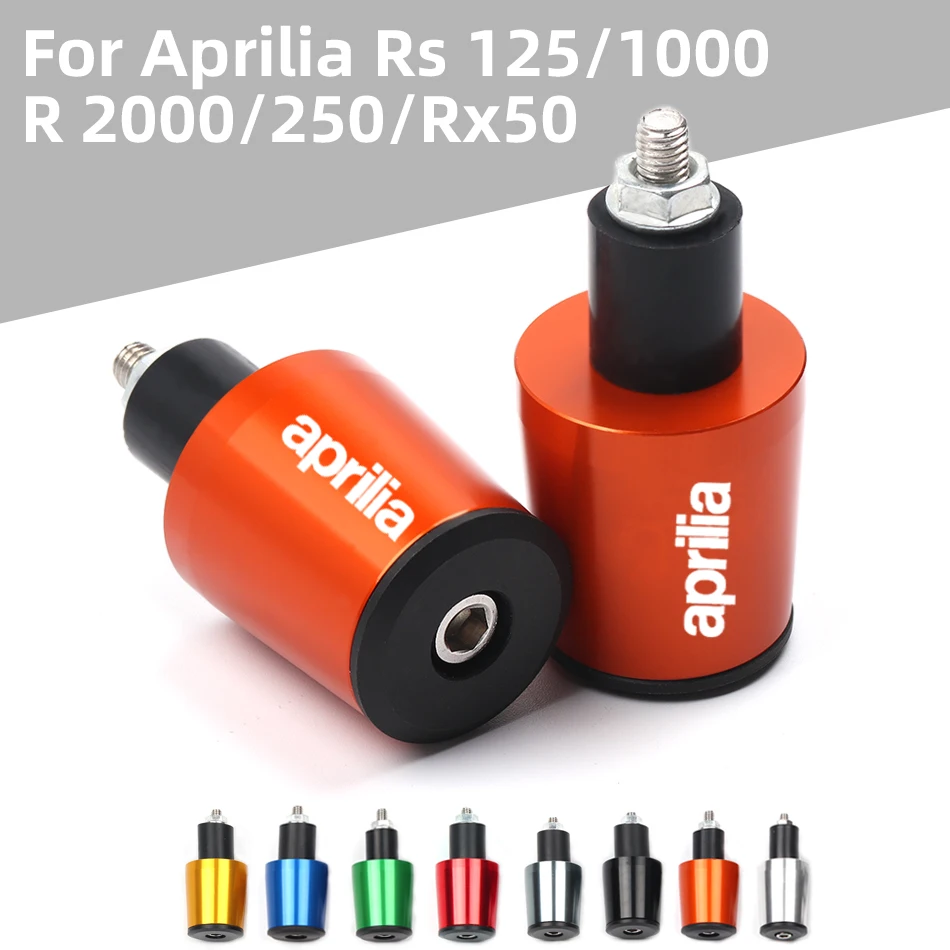 Для Aprilia Rs 125 1000 R 2000 250 50 Rx50 650 750 200 500 Rs250 7/8 22 мм мотоцикл руле заглушка рукоятка конец Кепки|Ручки для