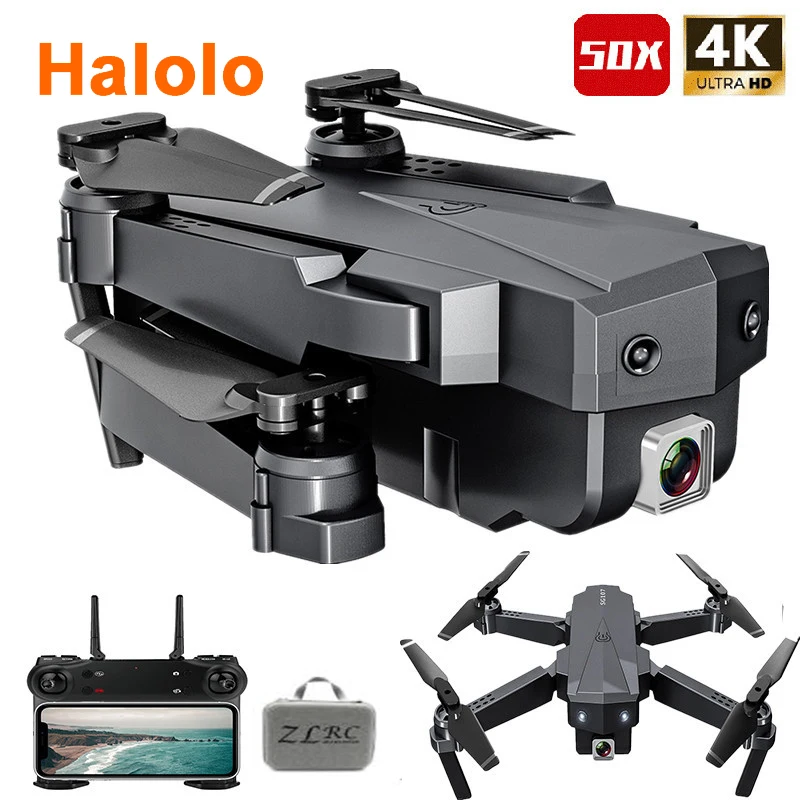 Лучший Дрон 4K с HD камерой Wi Fi 1080P камера Follow Me Квадрокоптер FPV умный долгий срок