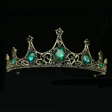 Mission Ming стиль барокко Ретро черный и белый с узором Корона невесты головной убор свадебное платье Фотосессия аксессуары