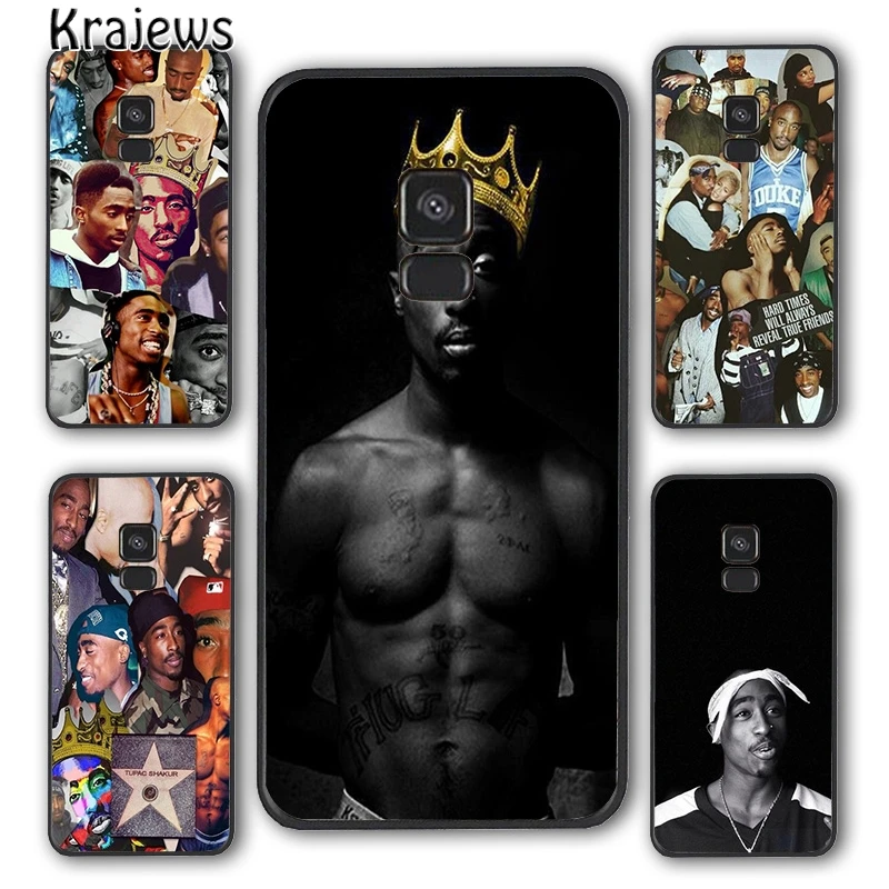 Чехол для телефона krajew Rap Rapper 2pac Tupac Shakur чехол Samsung Galaxy S5 S6 S7 edge S8 S9 S10 E lite S20 plus ultra Note |