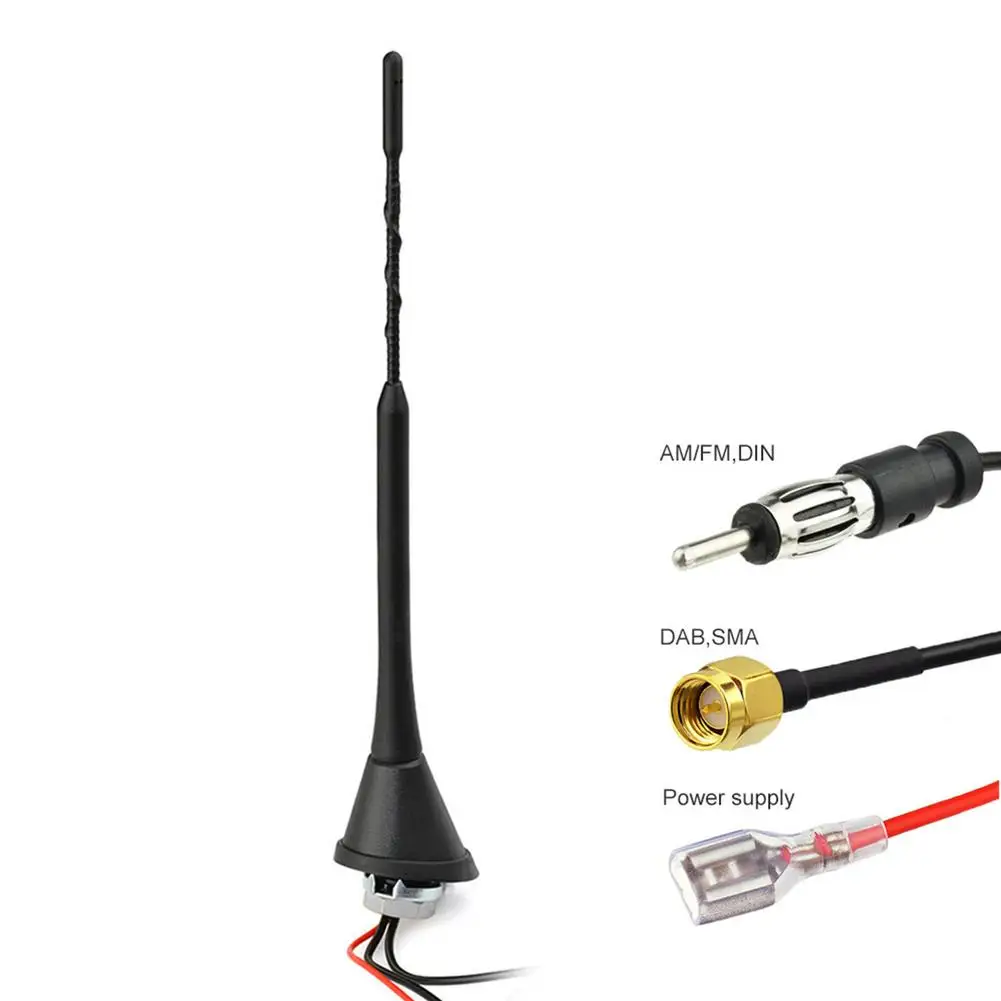 Set Di Antenne Per Auto Splitter Amplificato Radio Per Antenne Elettriche Dab/Am/Fm Accessori Auto Kit Antenna Antenna Radio Fm