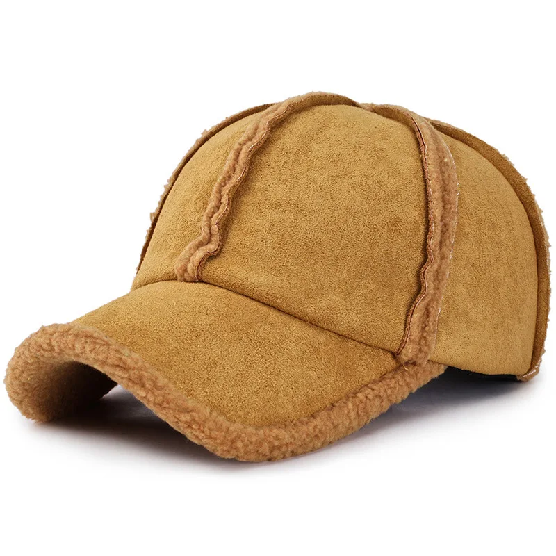 fleece lined baseball cap