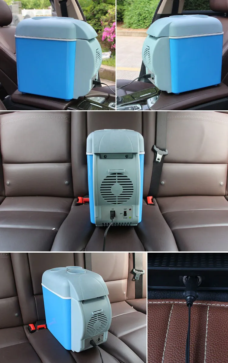 Compact 7.5L mini car refrigerator12