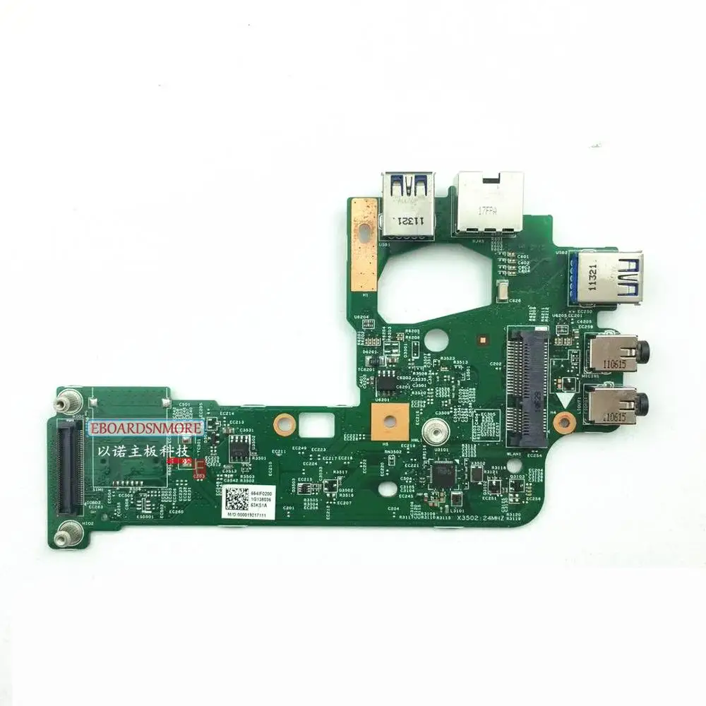 

MOUGOL 48.4IF04.011 For Dell N5110 Vostro 3550 V3550 USB Audio LAN/Ethernet Board DN15 NEC IO Board 10757-1