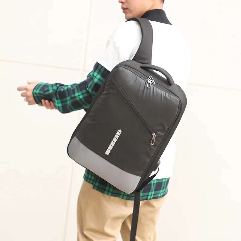 

USB backpack student bag men bags high-quality business large capacity computer 2019 new JIULIN