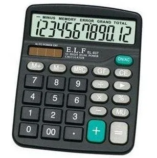 Канцелярские принадлежности yi li fa 837 Солнечный Калькулятор 12-Bit