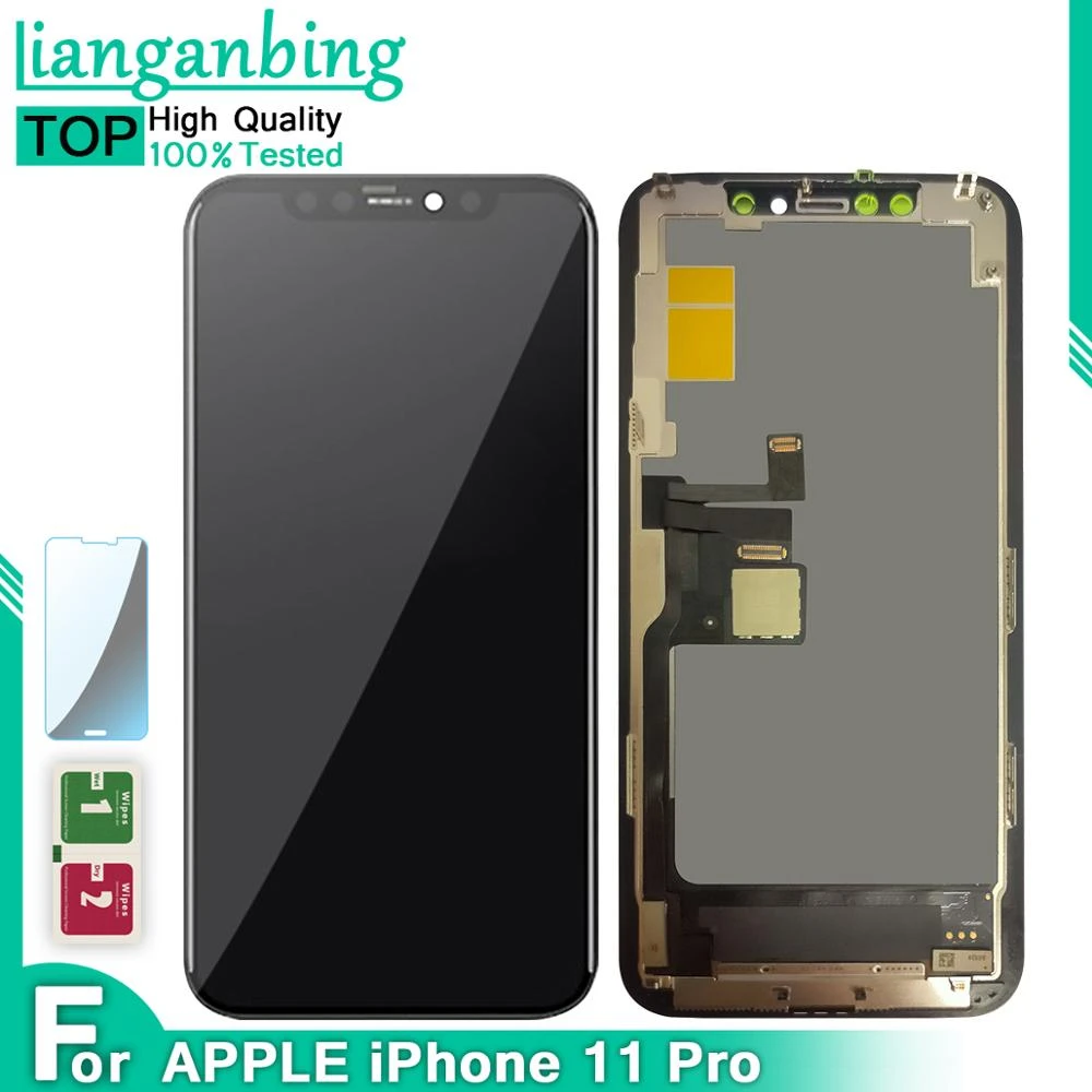 Original LCD INCELL Display For iPhone 11 Pro OEM LCD Display Touch Screen  Digitizer Assembly Replacement Parts + Tempered film|Mobile Phone LCD  Screens| - AliExpress