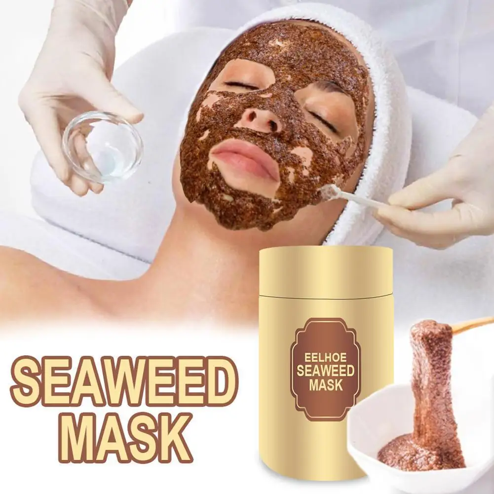 80g Natural Seaweed Alga Mask for Face Skin Care Oil Control Hydrating