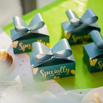 

New Creative Wedding Favor And Sweet Gift Bags Candy Box For Wedding Baby Shower Birthday Guests Event Elmo Party Supplies