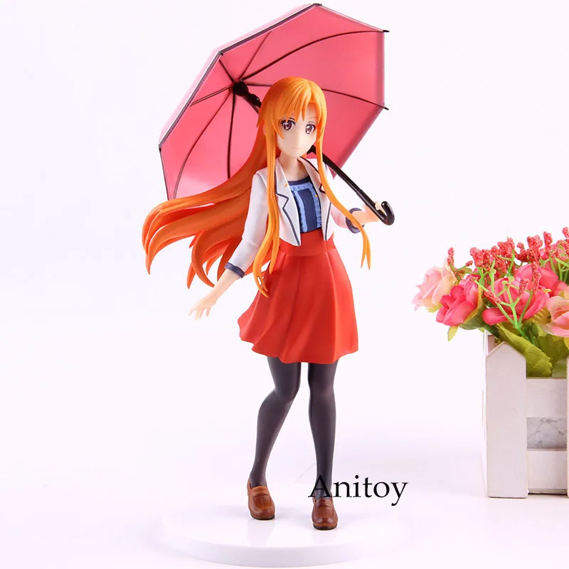 SAO Sword Art Online Figure Asuna Yuuki Anime Sword Art Online Asuna Action Figure PVC Collectible Model Toy 21cm SAO Sword Art Online Figure Asuna Yuuki Anime Sword Art Online Asuna Action Figure PVC Collectible Model Toy 21cm