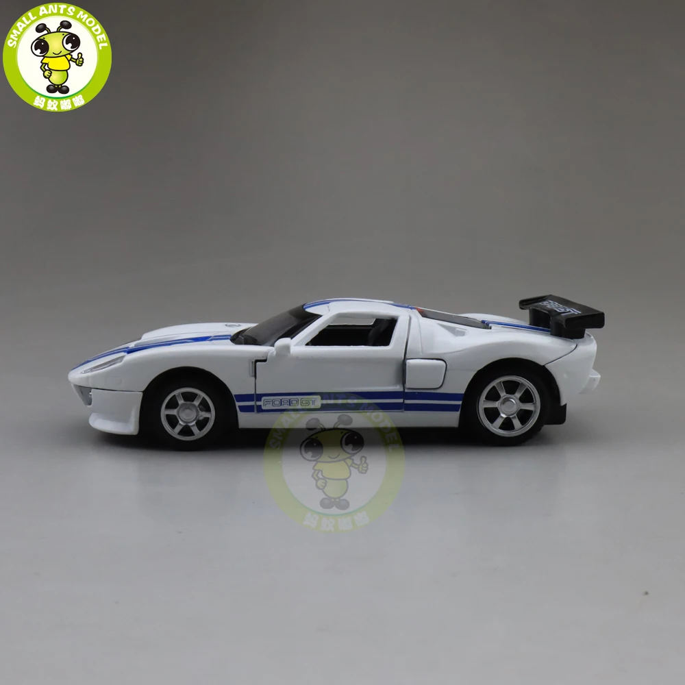 1/32 Ford GT 2006 литая модель автомобиля игрушки для детей Детское звуковое освещение Вытяните назад Подарки для мальчиков девочек