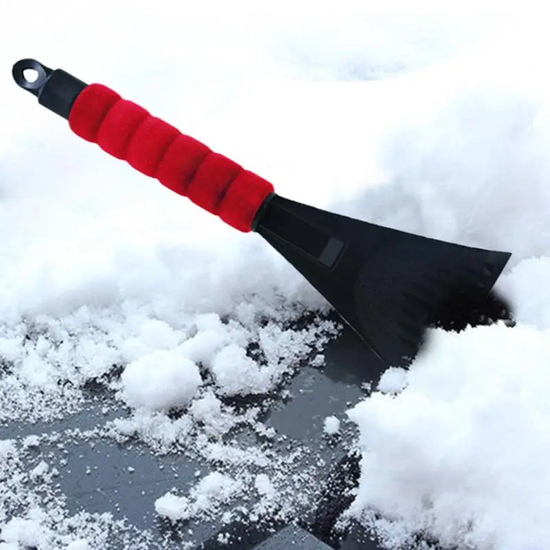ABS портативные зимние перчатки скребок для льда лопата для снега инструмент Автомобильное устройство для снятия лобового стекла многофункциональная Мини мягкая ручка