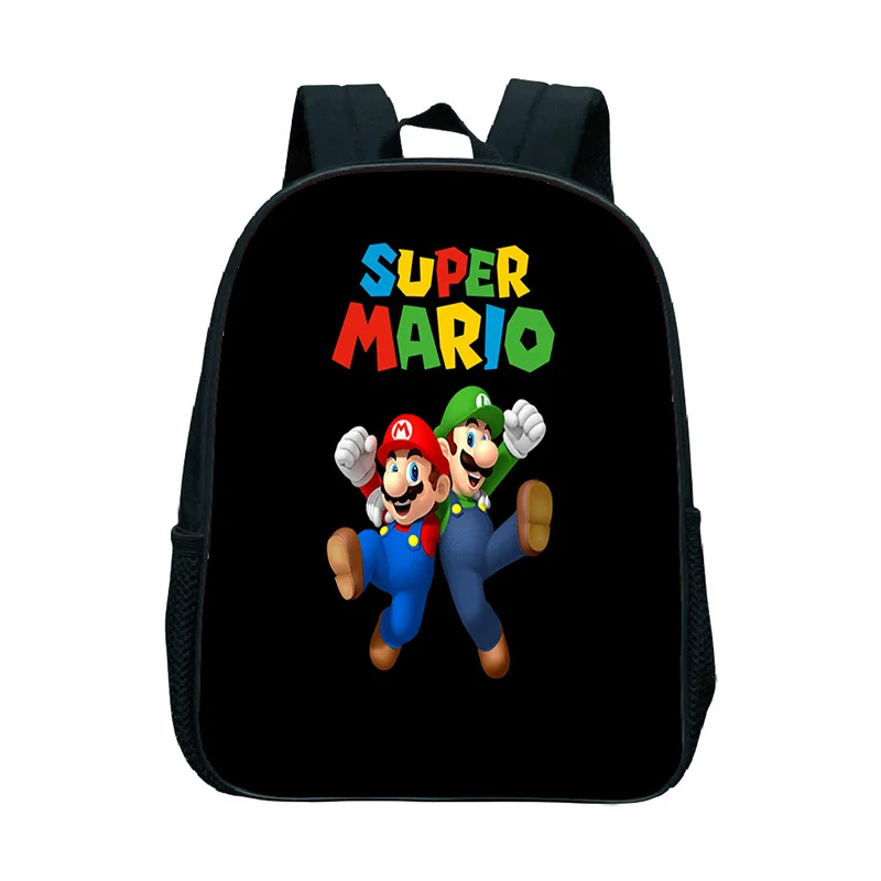 Рюкзак Bros Super Mario для мальчиков и девочек, школьные рюкзаки на плечо, детские школьные рюкзаки для детского сада, Mochila