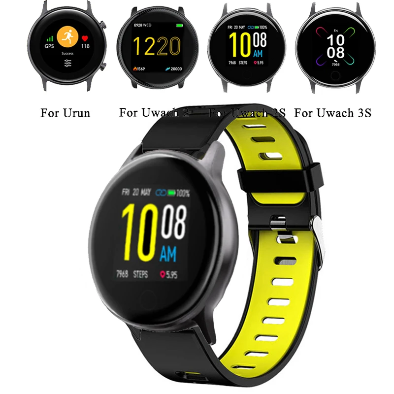 Ремешок Uwatch 3S / 2S для Umidigi Urun 2 силиконовый браслет аксессуары быстрого крепления