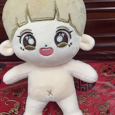 Корея Kawaii Chanyeol плюшевые куклы плюшевая игрушка кукла ручной работы PP Хлопок Плюшевые куклы без одежды мультфильм игрушки вентиляторы подарок