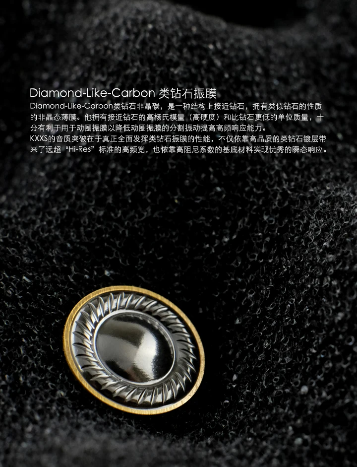 Moondrop KXXS алмазные динамические наушники из цинкового сплава HIFI затычки для ушей можно заменить кабель гарнитура