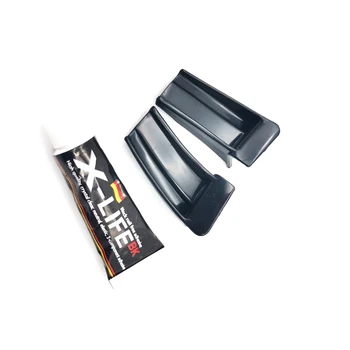 

1Pair Roof Drain Slot Rainwater Diversion Through Assist Extension Drainage Distance ABS For Jeep Wrangler JL 2018-2020