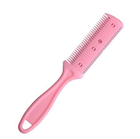 Cut Styling Barber Scissor Razor  Blade Comb Hairdressing Tool Kit 1PCS Top Quality Double-Sided Knife Hair Scissors