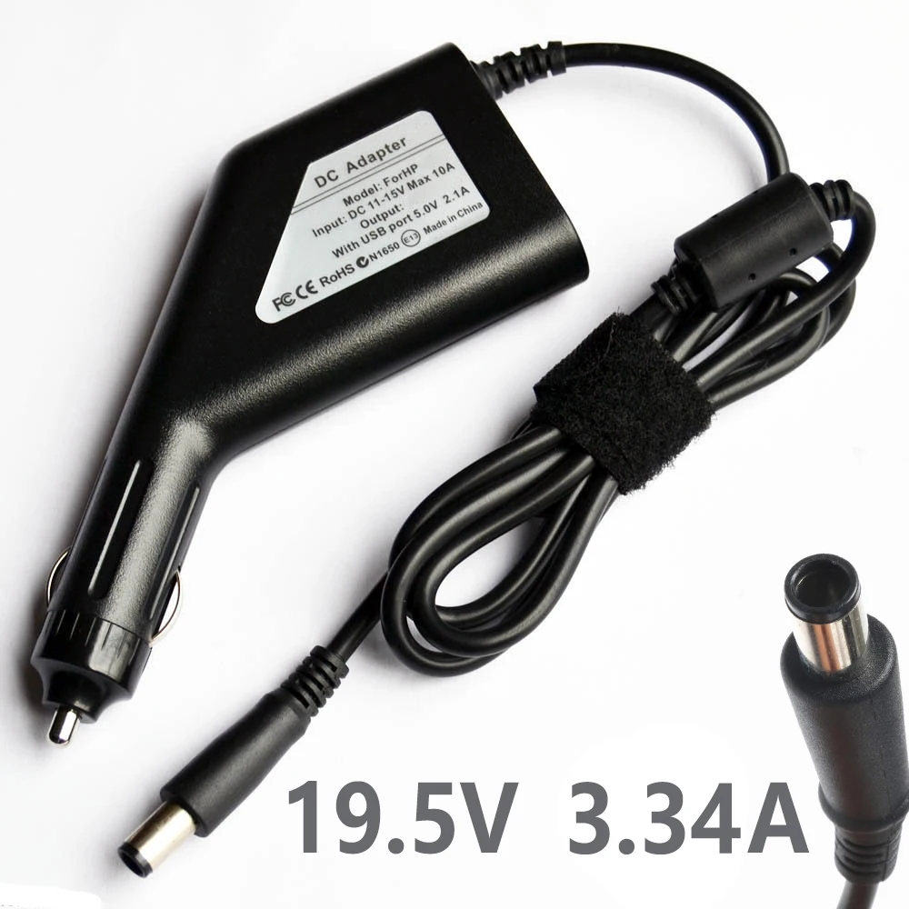 65 Вт 19 5 в 3.34A для Dell Inspiron 15 1750 1545 1525 6000 8600 PA12 XPS M1330 AC автомобильный адаптер ноутбука